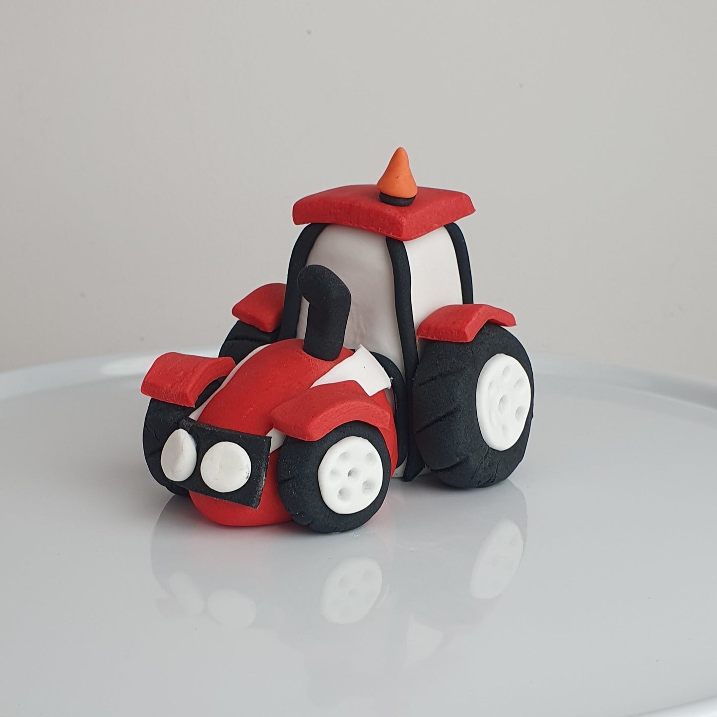 Edible Tractor cake topper