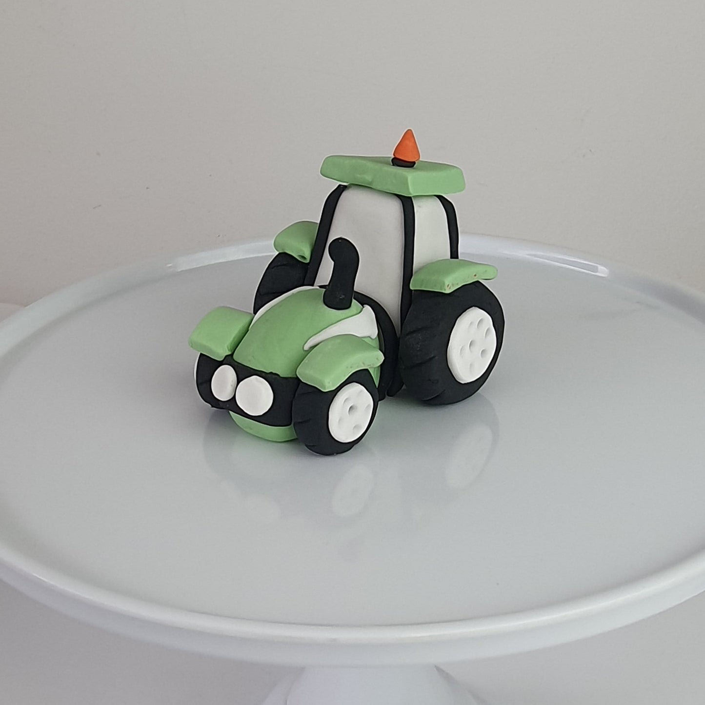 Edible Tractor cake topper